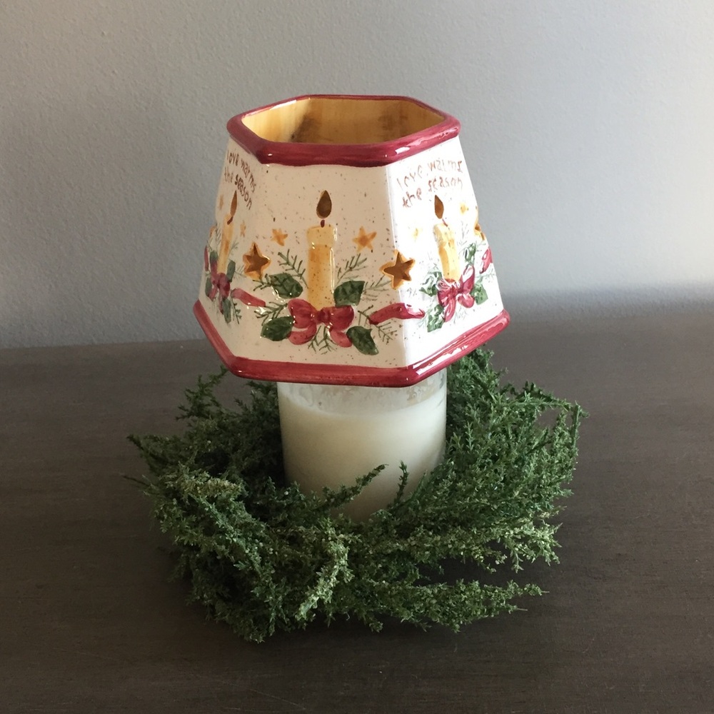 Yankee Candle Holiday Candle Shade